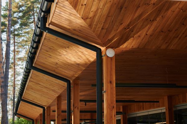 Porch Gutter Installation in Grand Haven