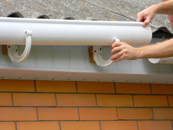 Half Round Gutter Installation in Grand Haven