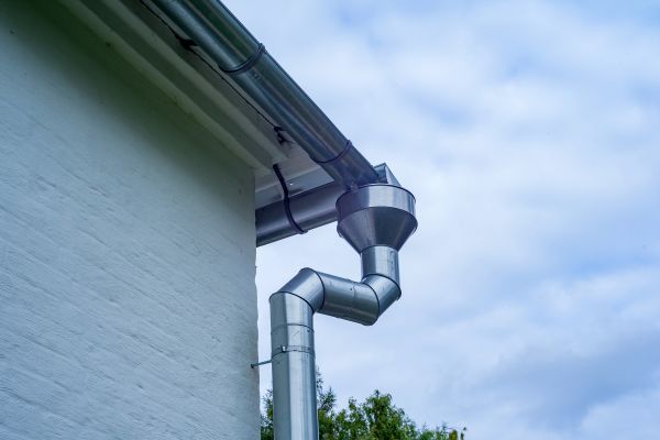 Metal Downspout Replacement in Grand Haven