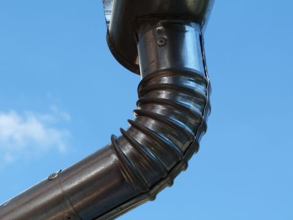 Metal Downspout Installation in Grand Haven